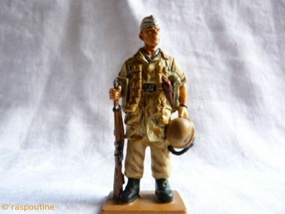 Jager Airbonne troops Germany 1945 figurines historiques seconde guerre mondiale jager airbonne troops germany 1945