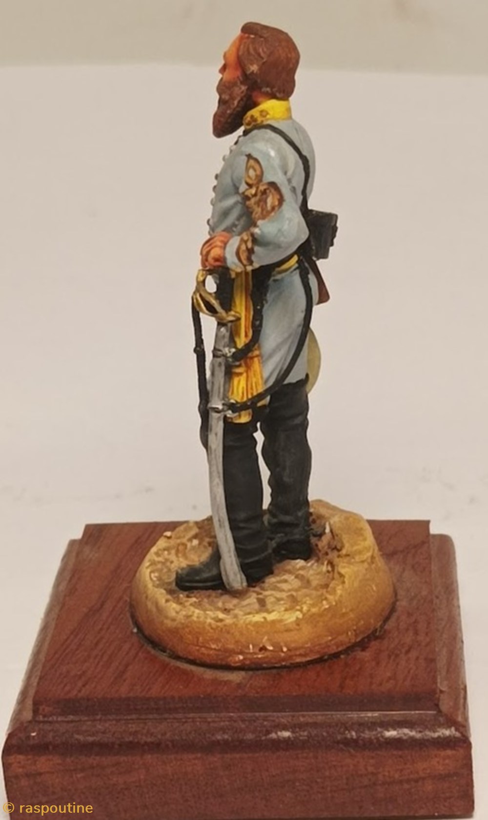 Jeb Stuart,1863. 2 figurines historique guerre civile americaine jeb stuart 1863