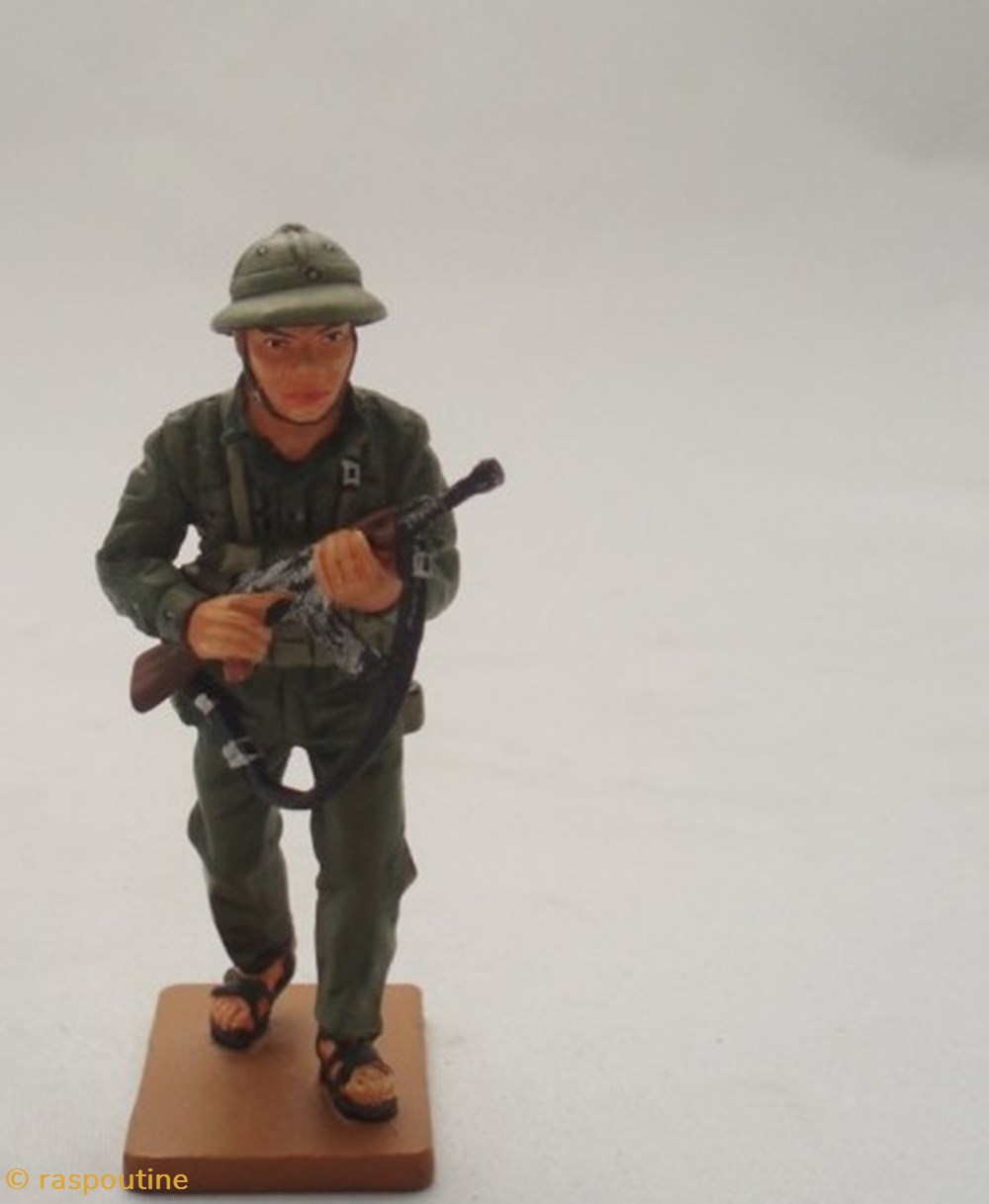Soldat Vietnam Armée Nord Vietnamienne 1975 figurines historiques apres guerre soldat vietnam armee nord vietnamienne 1975
