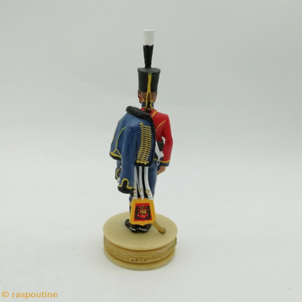 Cavalier du 9e régiment de hussards figurines historiques epoque napoleonienne cavalier du 9e regiment de hussards