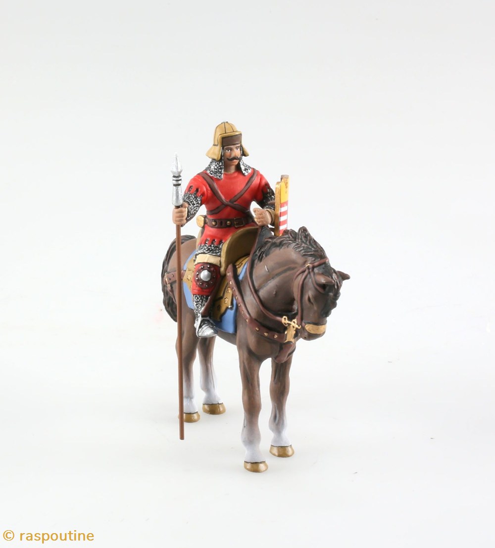 Cavalier Hongrois 13eme siècle 2 figurines historiques moyen age cavalier hongrois 13eme siecle