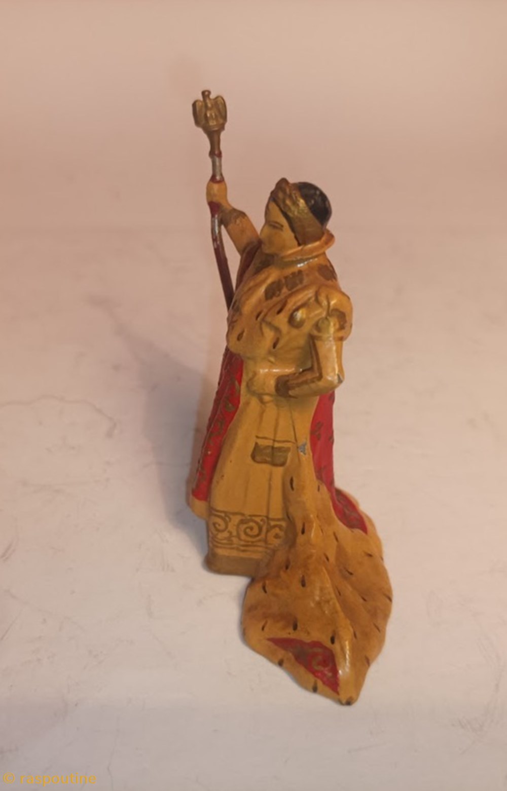 Napoléon au sacre 2 figurines historique napoleon au sacre