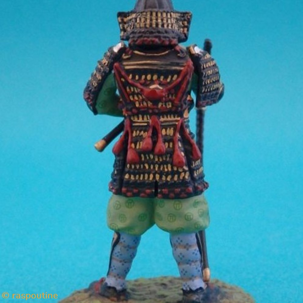 Samouraï XIVe siècle figurines historique moyen age samourai xive siecle