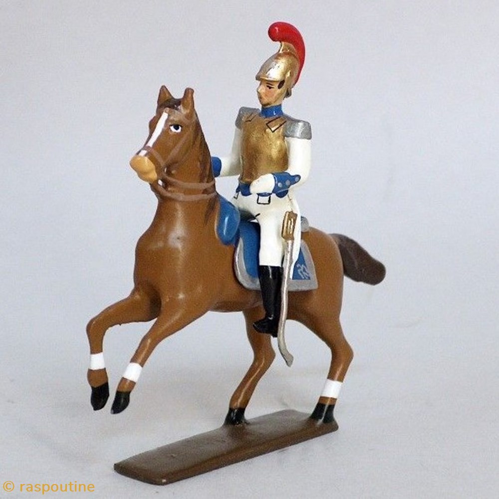 Officier des carabiniers à cheval (1812) figurines historique epoque napoleonienne officier des carabiniers a cheval 1812