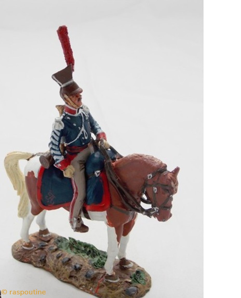 Trompette Uhlan de Jitomir Russie 1815 figurines historiques epoque napoleonienne trompette uhlan de jitomir russie 1815
