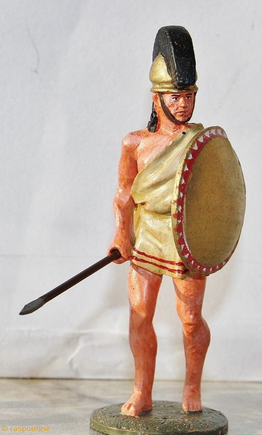 Hoplite Ve siècle avant JC figurines historique antiquite hoplite ve siecle avant jc