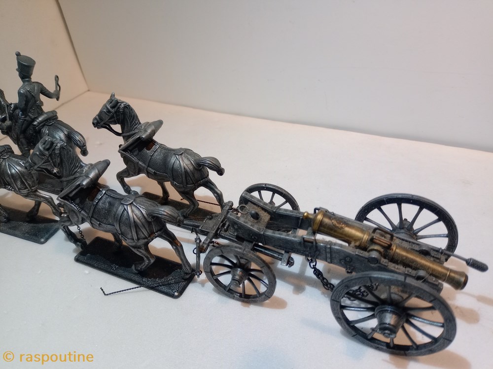figurines historique epoque napoleonienne le train artillerie