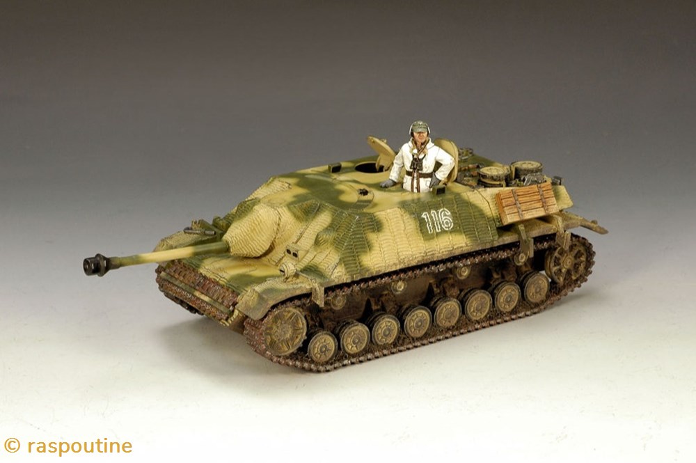 figurines historique seconde guerre mondiale jagdpanzer iv tank commander