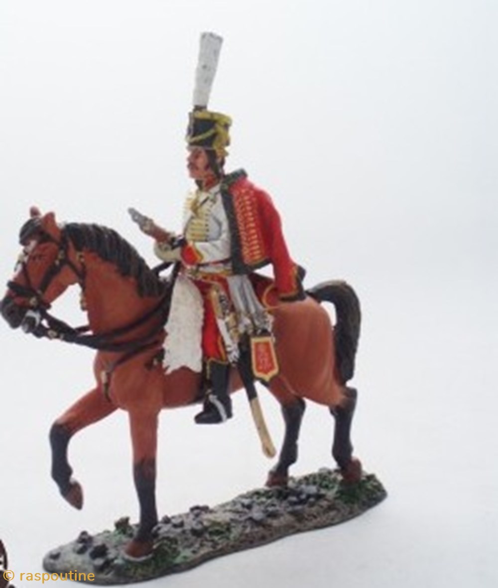 Hussard de Rohand 2nd Rgt 1796 figurines historiques epoque napoleonienne hussard de rohand 2nd rgt 1796