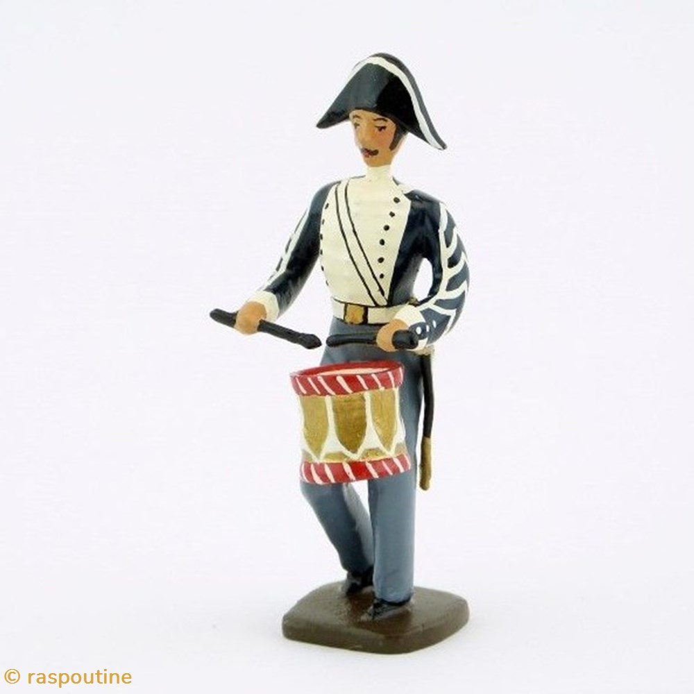 Tambour du 18e régiment de ligne prussien (1806) figurines historique epoque napoleonienne tambour du 18e regiment de ligne prussien 1806