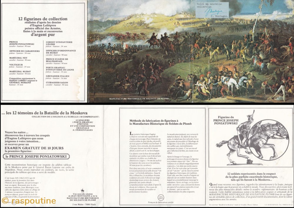 Scène de bataille de la Moskova 7 septembre 1812 5 figurines historique epoque napoleonienne scene de bataille de la moskova 7 septembre 1812