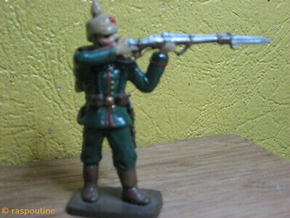 Fantassin Allemand casque pointe 1914 figurines historiques premiere guerre mondiale fantassin allemand casque pointe 1914