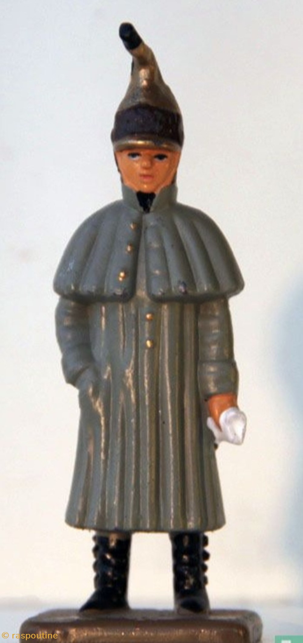 Dragon en imperméable figurines historique epoque napoleonienne dragon en impermeable