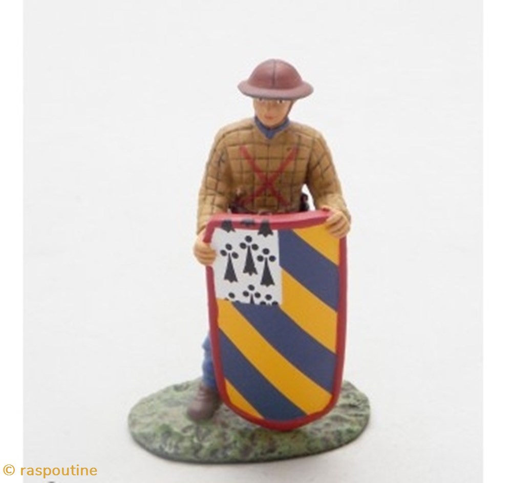 Pavésier Bourguignon XIV siècle figurines historique moyen age pavesier bourguignon xiv siecle