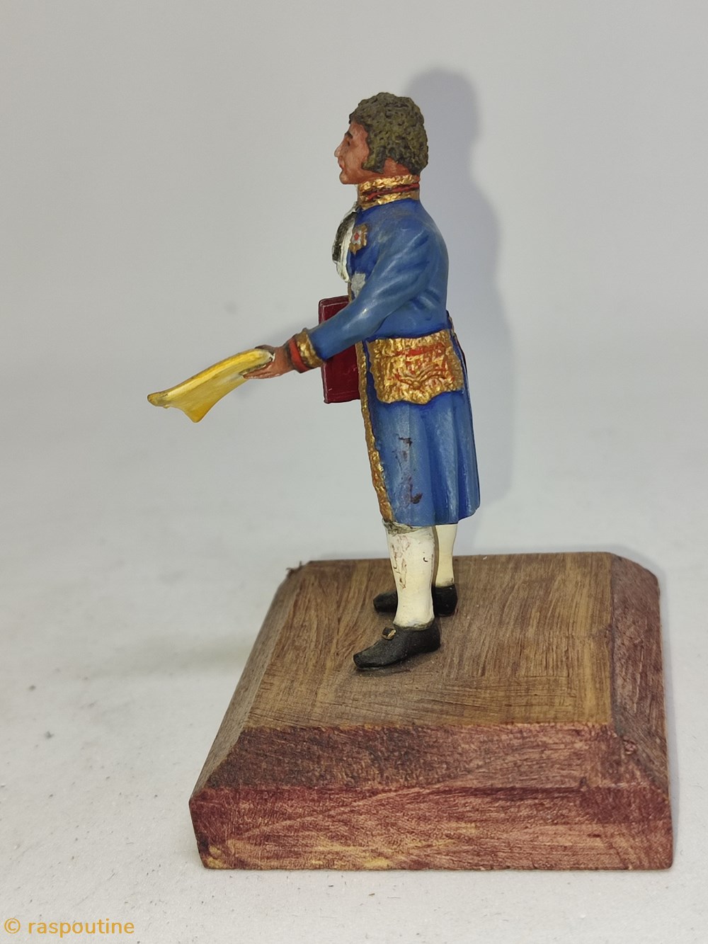 figurines historique ministre de la guerre anglais