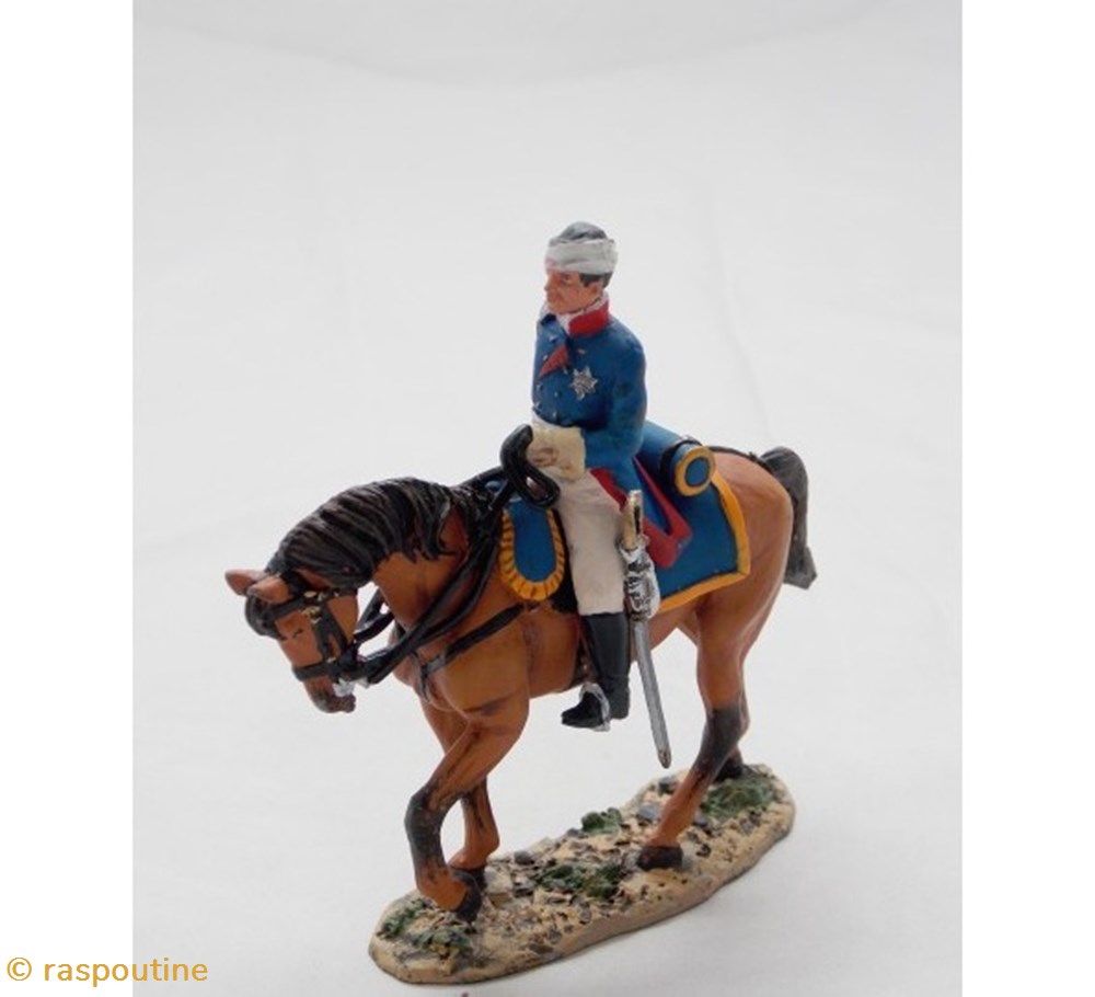 figurines historiques epoque napoleonienne duc de brunswick mortellement blesse prusse 1806