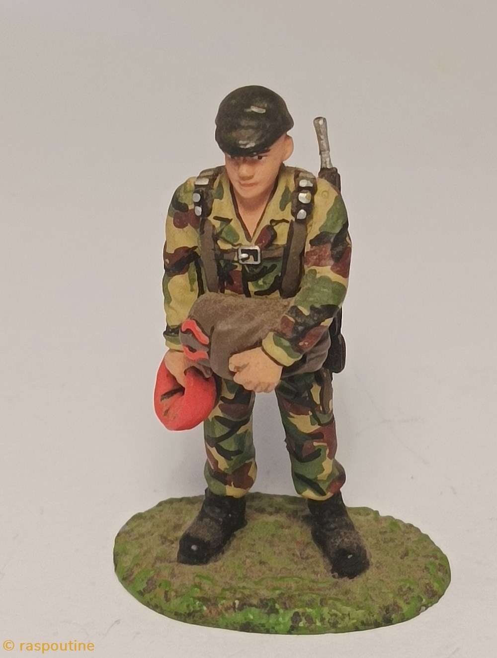 figurines historique apres guerre paratrooper france