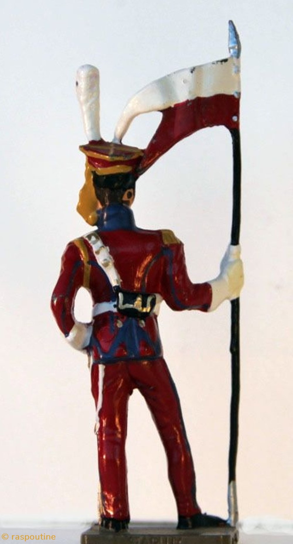 Lancier rouge 2e reg.de la garde figurines historique epoque napoleonienne lancier rouge 2e reg de la garde