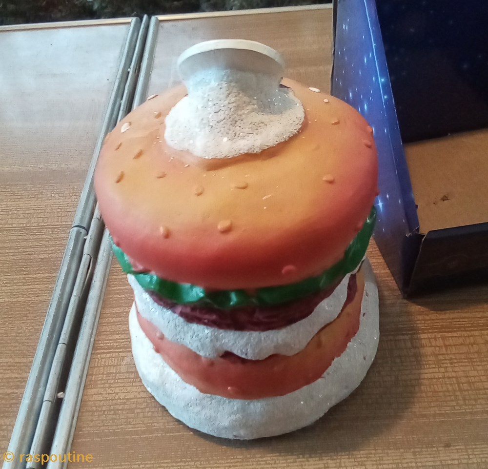 Burgers vendeur de hamburger 2 divers decorations magnets autocollants burgers vendeur de hamburger