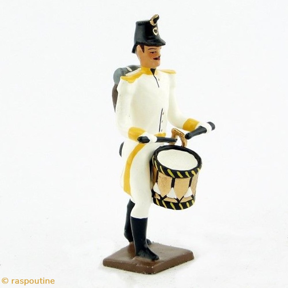 Tambour de l'infanterie allemande (1806) figurines historique epoque napoleonienne tambour de infanterie allemande 1806