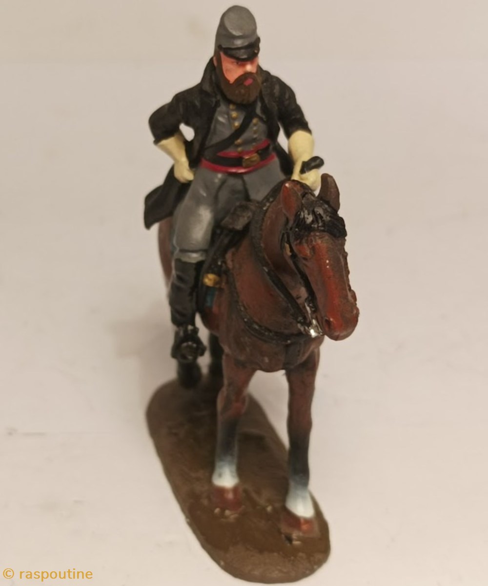Confederate Lieutenant Général Thomas J. « Stonewall » Jackson 2 figurines historique guerre civile americaine confederate lieutenant general thomas j stonewall jackson