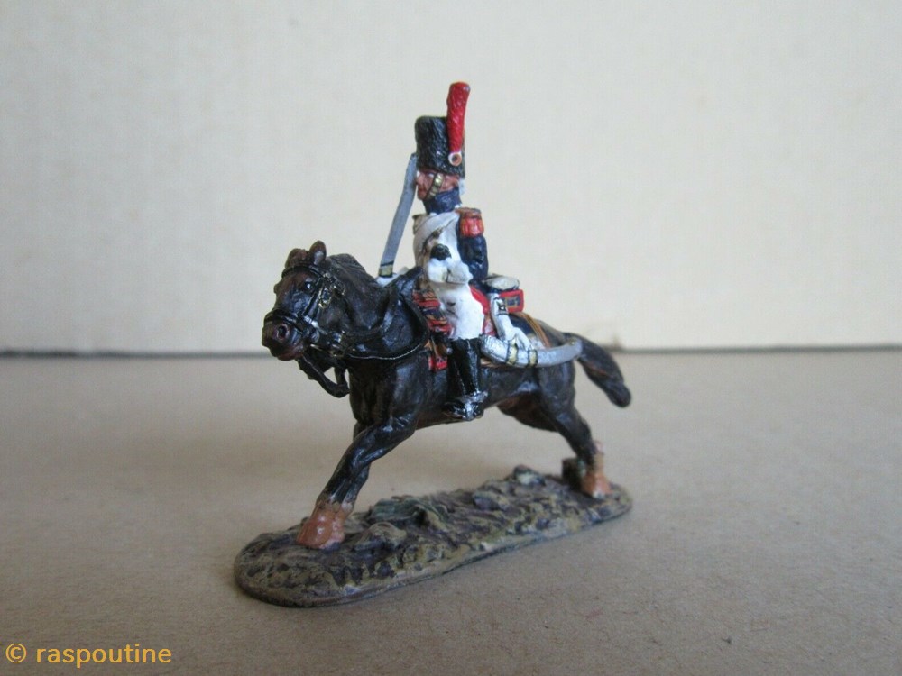 GRE11 Cheval et Grenadier 3 figurines historiques epoque napoleonienne gre11 cheval et grenadier