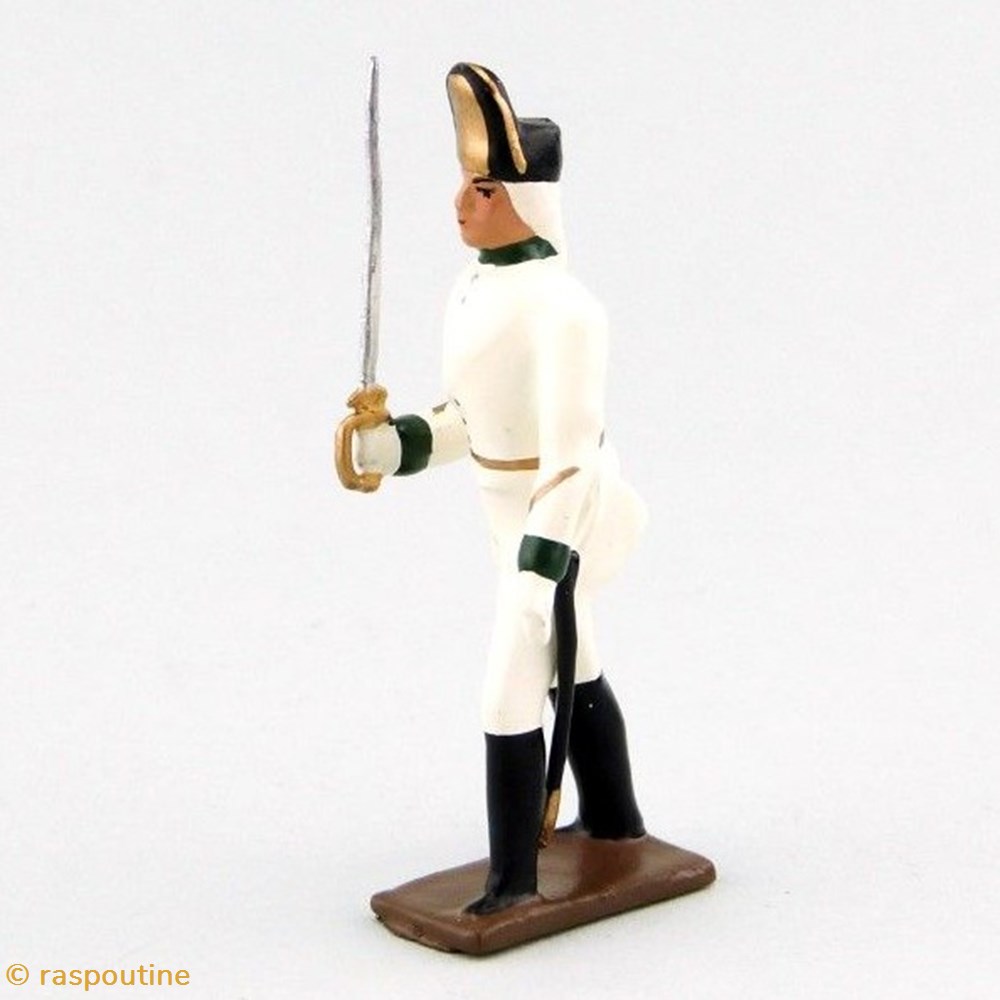 figurines historique epoque napoleonienne officier de infanterie autrichienne 1800