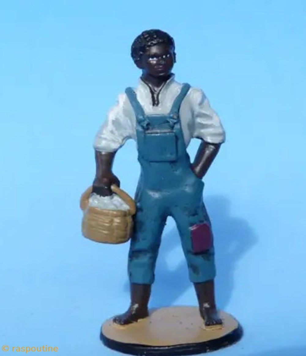 Jeune noir americain figurines historique jeune noir americain