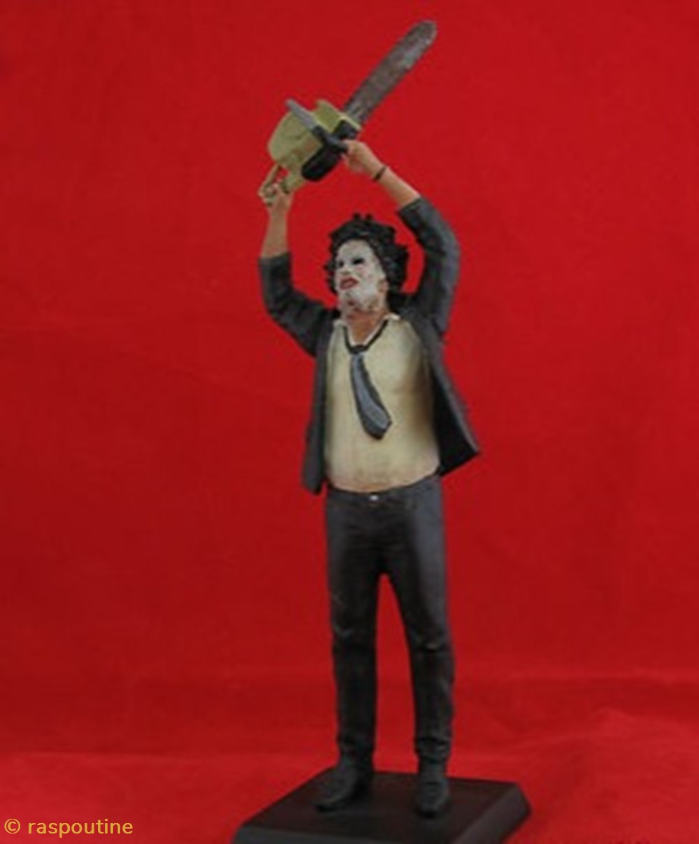 figurines cinema leatherface