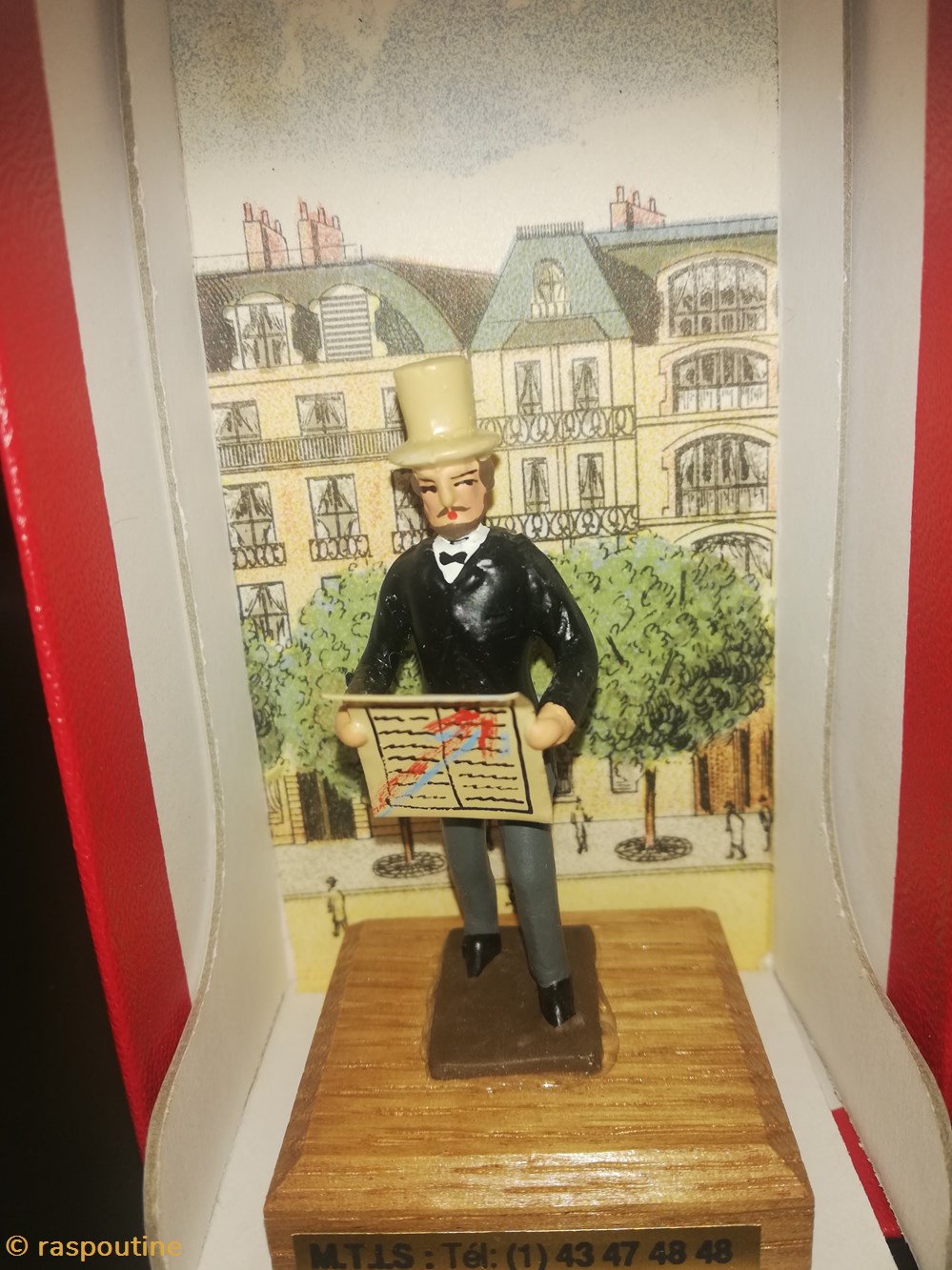 Le Financier 2 figurines le financier