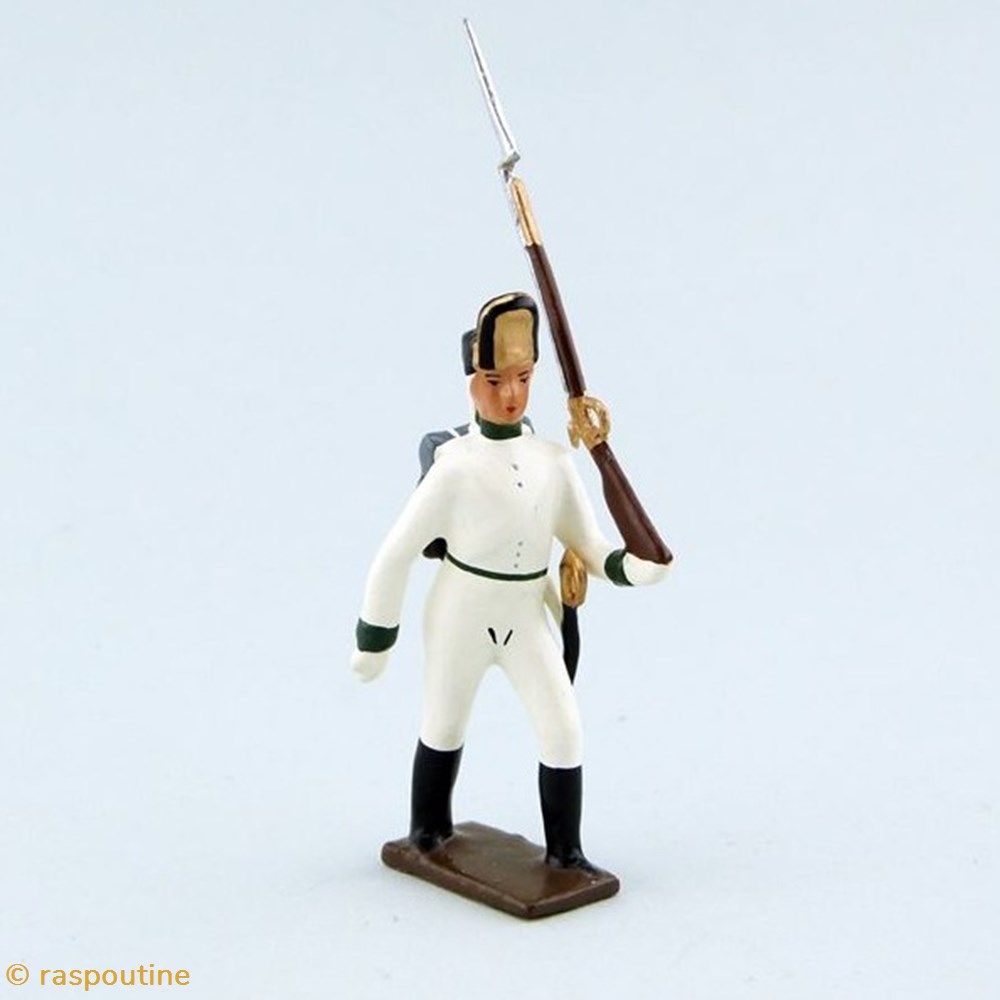 Fantassin de l' infanterie autrichienne (1800) figurines historique epoque napoleonienne fantassin de infanterie autrichienne 1800