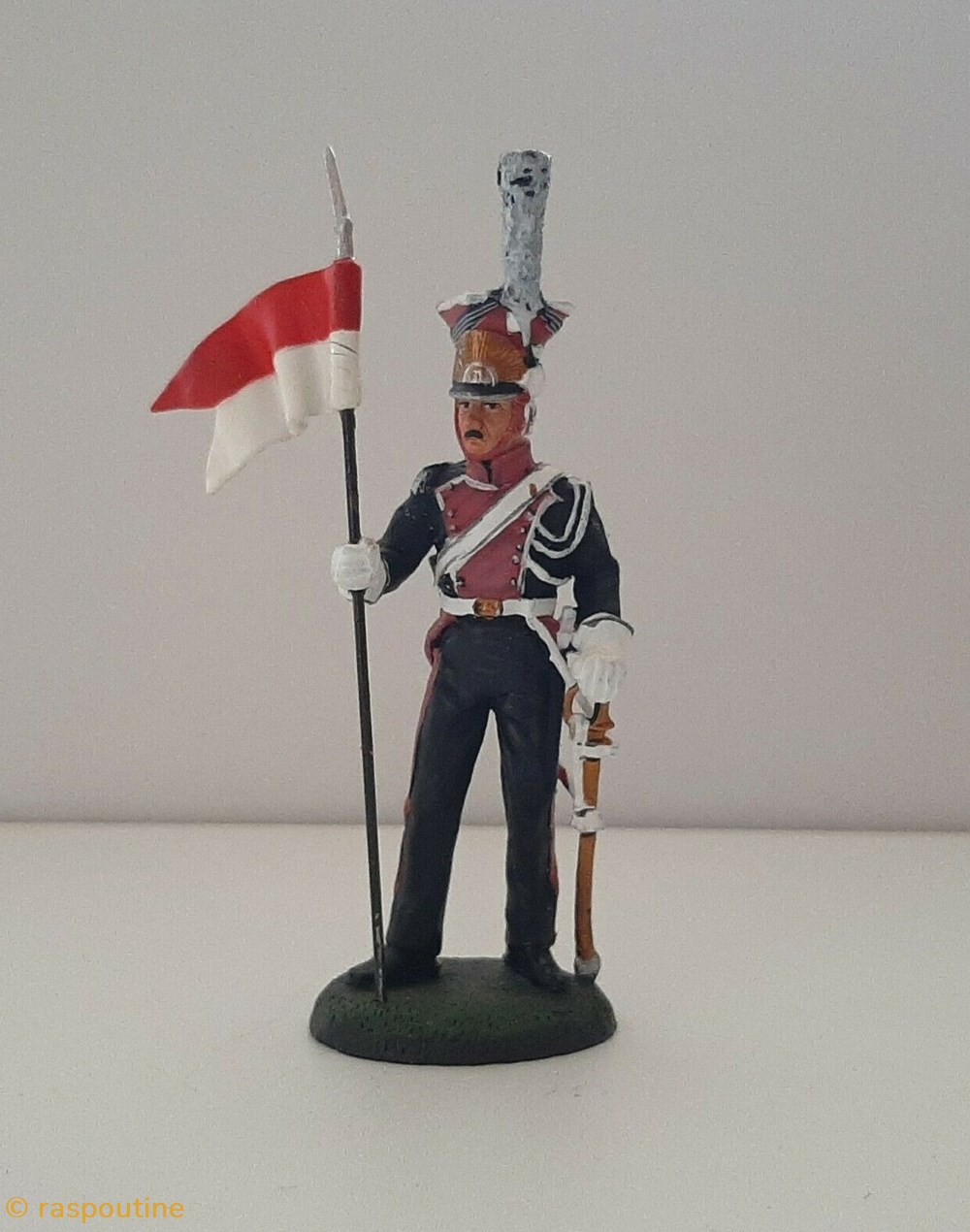 Cavalier 1er Reg. de Lanciers Polonais, 1807 figurines historiques epoque napoleonienne cavalier 1er reg de lanciers polonais 1807