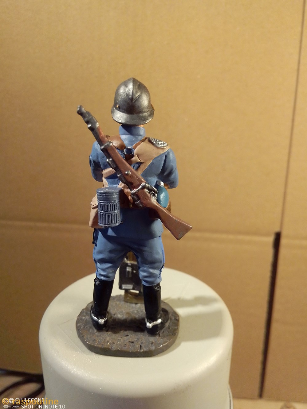 figurines historiques premiere guerre mondiale mitrailleur francais 1918