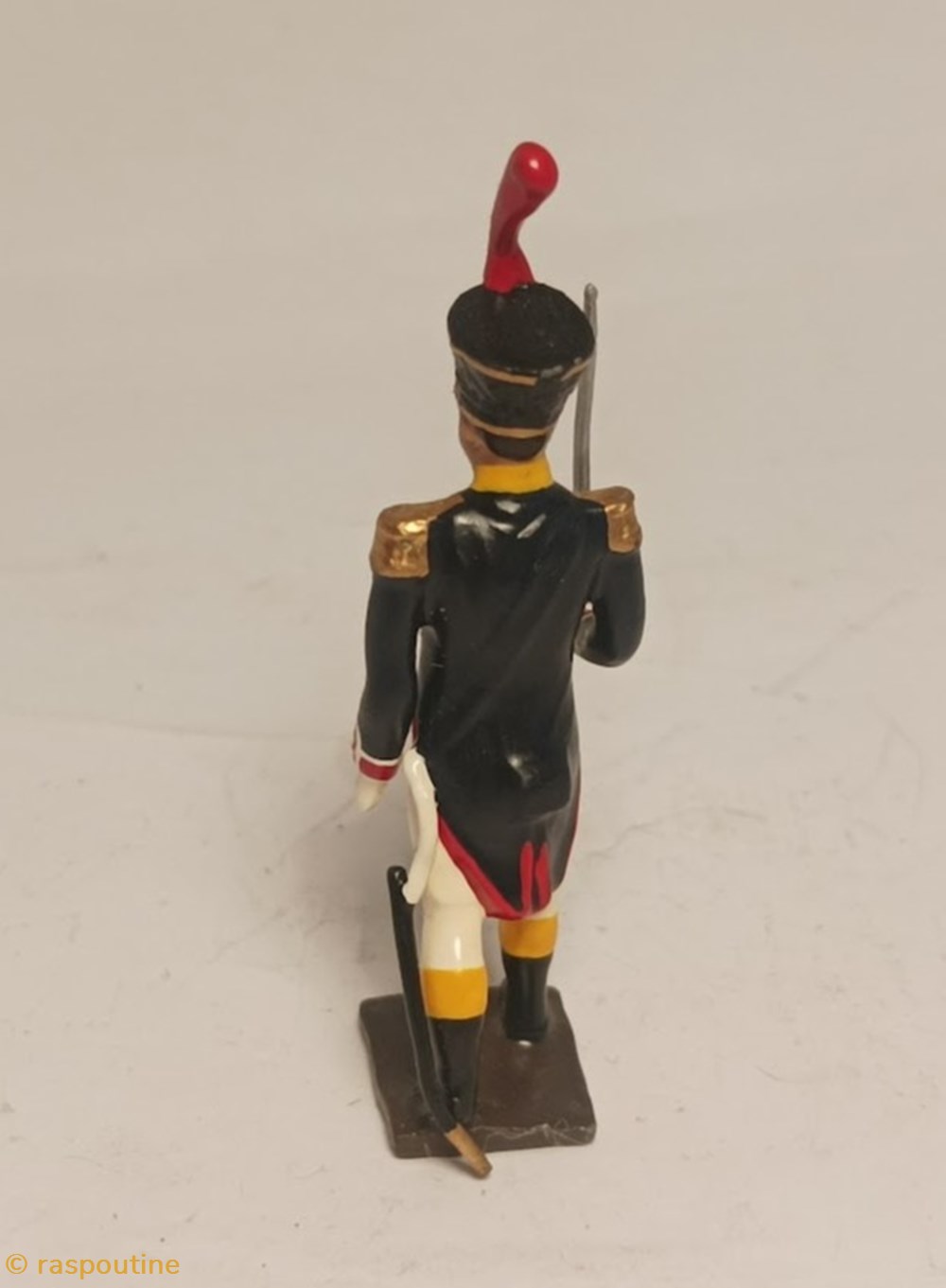 Officier des fusiliers saint cyr (1812) 3 figurines historique epoque napoleonienne officier des fusiliers saint cyr 1812