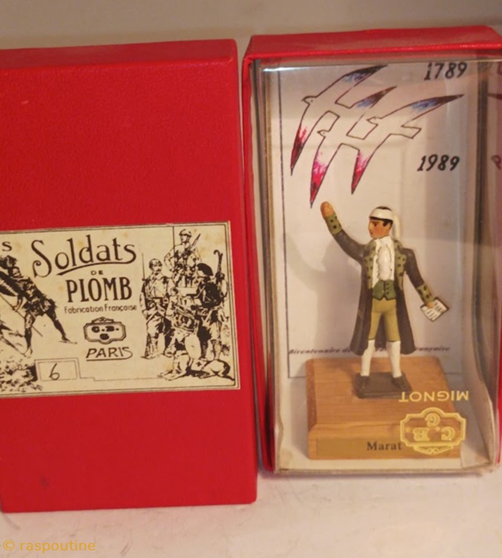Marat 3 figurines marat