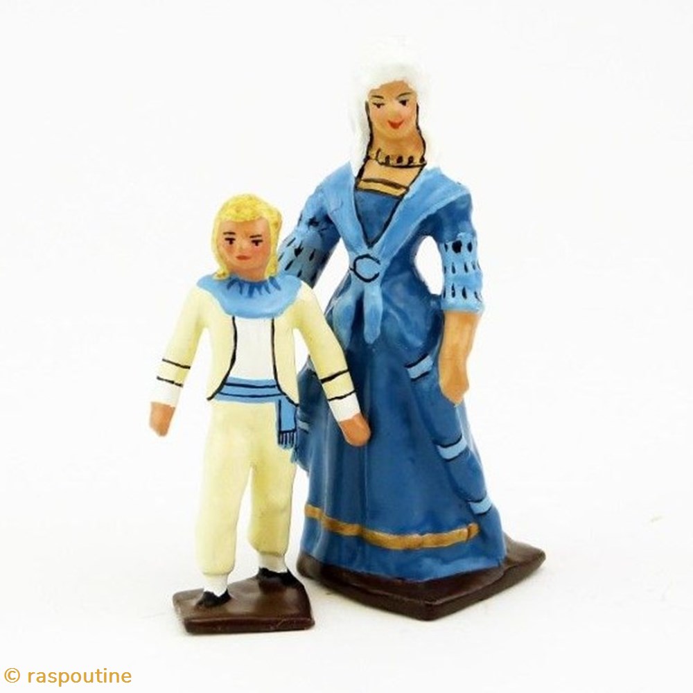 figurines historique revolution francaise marie antoinette et louis xvii le dauphin