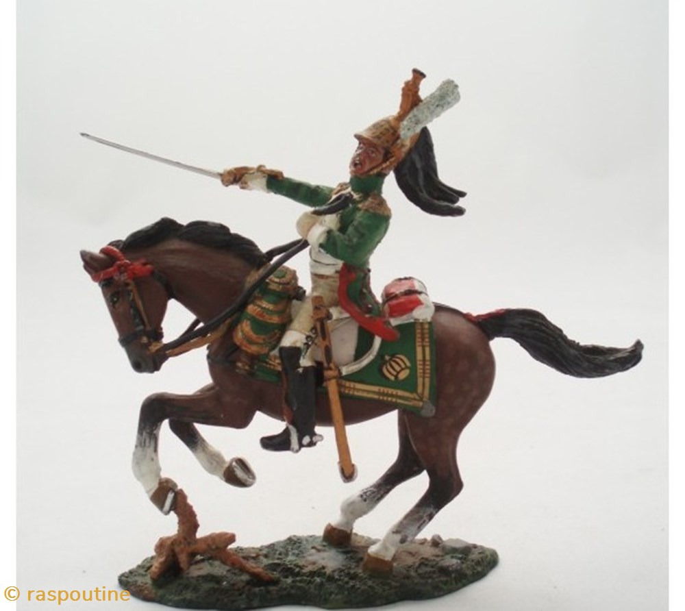 figurines historiques epoque napoleonienne officier dragon de imperatrice garde imperiale france 1812