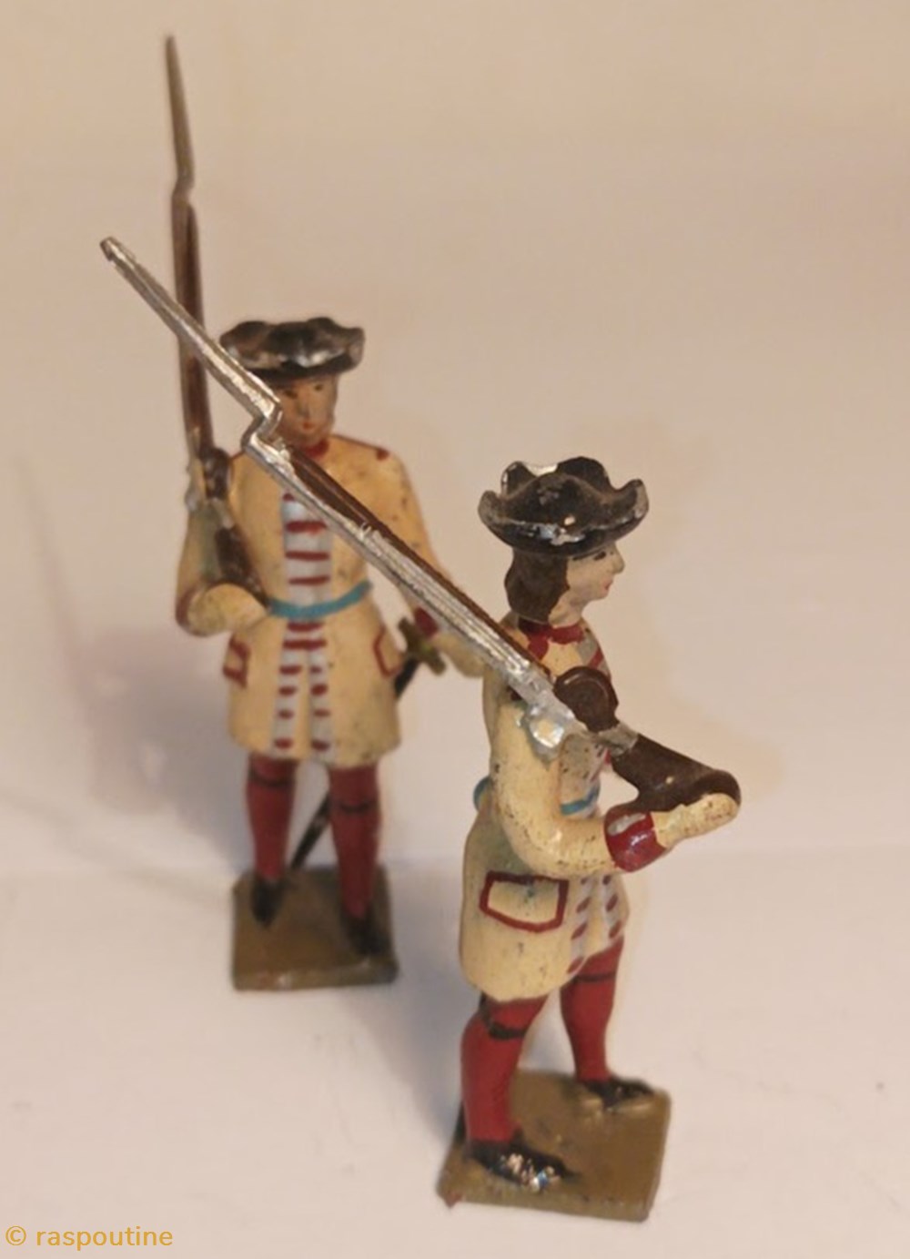 figurines historique fantassins de louis xiv