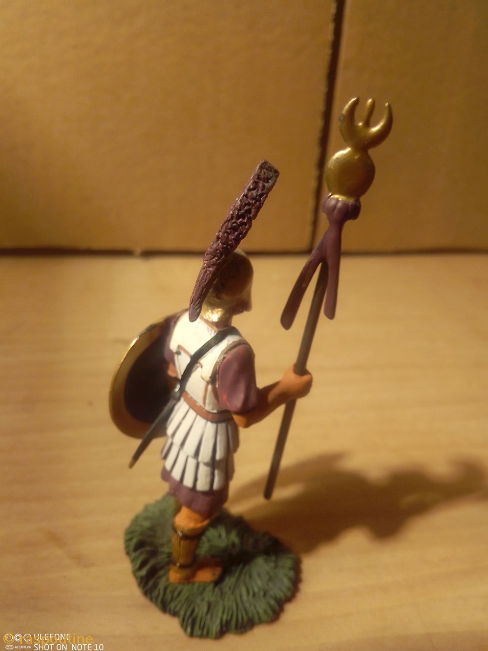 Macedonian standard bearer 4th Century BC figurines historiques antiquite macedonian standard bearer 4th century bc