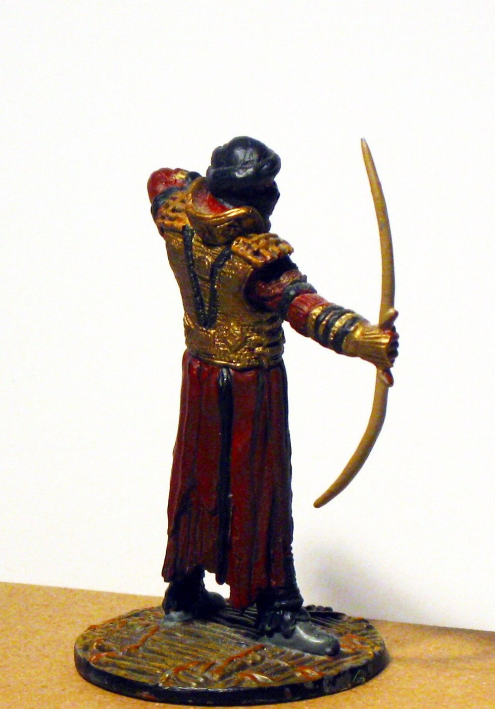 figurines cinema seigneur des anneaux archer haradrim