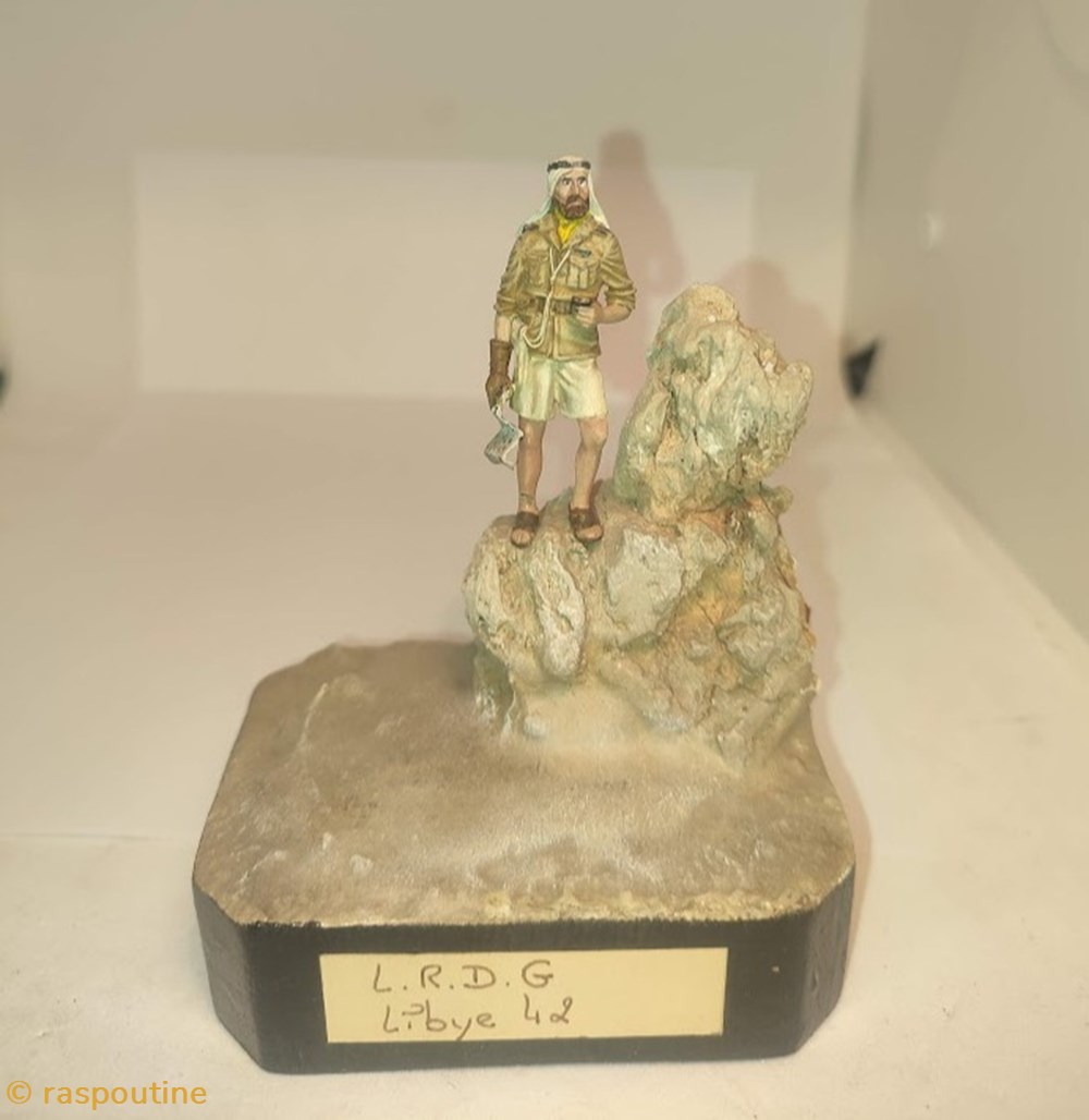 figurines historique seconde guerre mondiale long range desert group lrdg 1942