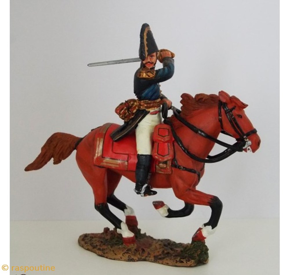 figurines historiques epoque napoleonienne general de division montbrun a somosierra 1809