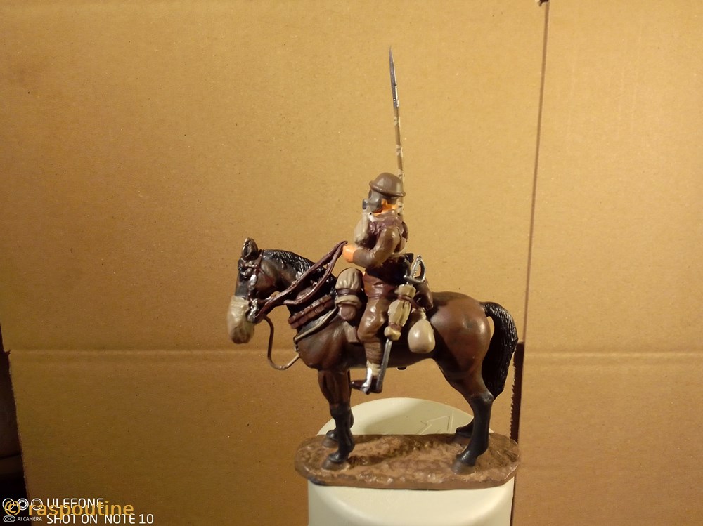 Lancier 17e régiment de Cavalerie France 1918 figurines historique lancier 17e regiment de cavalerie france 1918