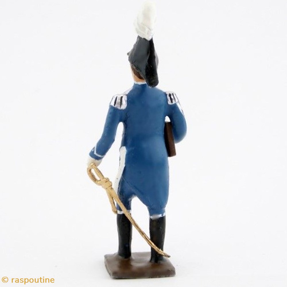figurines historique epoque napoleonienne general gourgaud aide de camp de empereur diorama la veillee austerlitz
