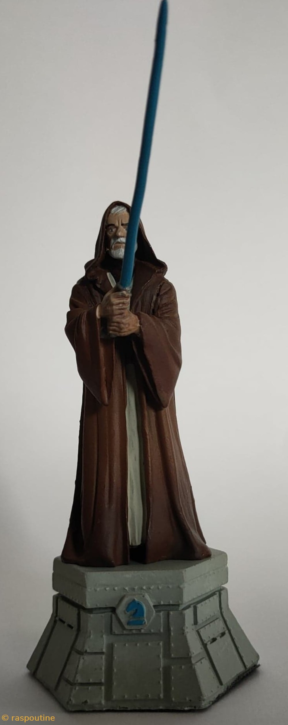 figurines cinema star wars obi wan kenobi cavalier blanc