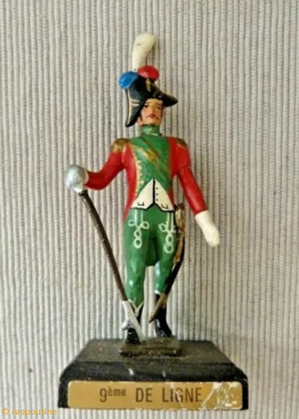 figurines historique tambour major du 9eme de ligne