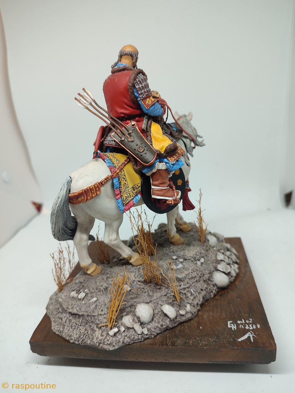 figurines historique moyen age genghis khan