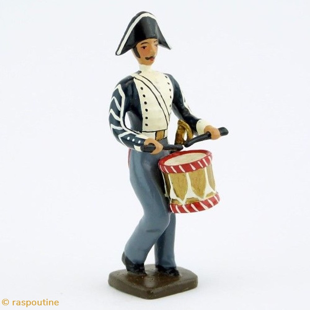 Tambour du 18e régiment de ligne prussien (1806) figurines historique epoque napoleonienne tambour du 18e regiment de ligne prussien 1806