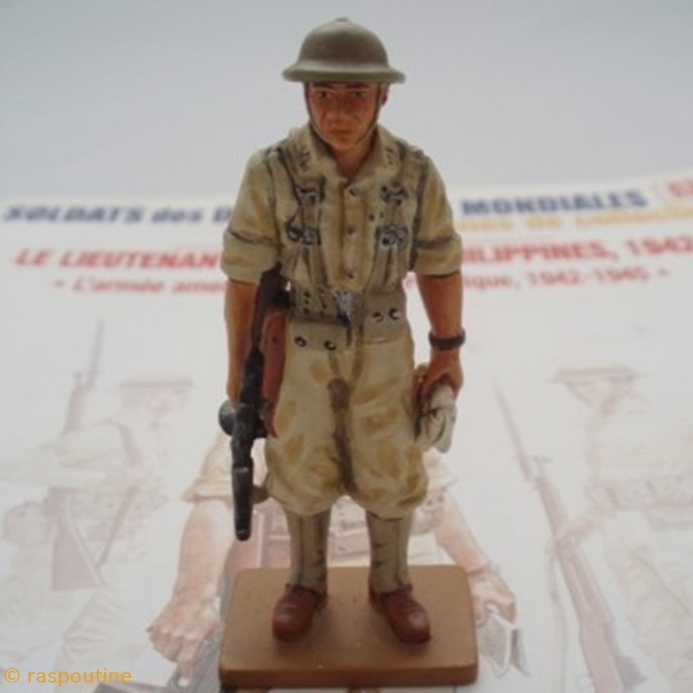 1 st Lieutenant Cavalerie Américain Philippines 1942 figurines historiques seconde guerre mondiale 1 st lieutenant cavalerie americain philippines 1942