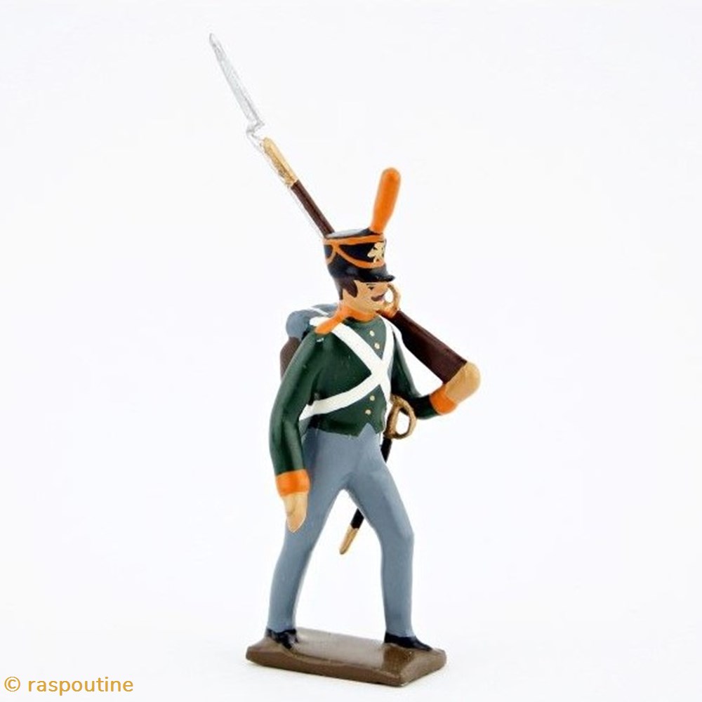 Fantassin du infanterie de ligne russe (avec shako) figurines historique epoque napoleonienne fantassin du infanterie de ligne russe avec shako